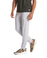 The Vuori Mens Ponto Performance Joggers in Platinum Heather