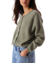 Vitow Cardigan in Kaki Multichine