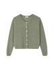 Vitow Cardigan in Kaki Multichine