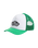 Classic Patch Curved Bill Trucker Cap in Vivid Verdant