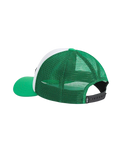 Classic Patch Curved Bill Trucker Cap in Vivid Verdant