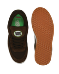 The Vans Mens Skate Estazzo Shoes in Chocolate