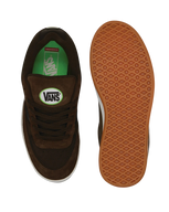The Vans Mens Skate Estazzo Shoes in Chocolate