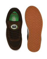 The Vans Mens Skate Estazzo Shoes in Chocolate