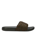 The Vans Mens La Costa Sliders in Obsidian Fern