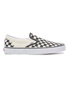 The Vans Mens Classic Slip-Ons in Black & White