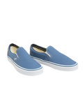 The Vans Mens UA Classic Slip On Shoes in Navy
