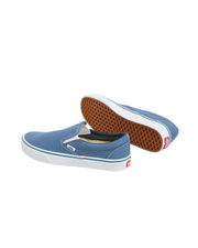 The Vans Mens UA Classic Slip On Shoes in Navy