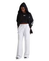 Flying V Crop T-Shirt in Black