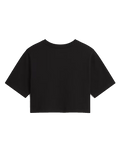 Flying V Crop T-Shirt in Black