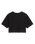 Flying V Crop T-Shirt in Black
