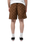 Range Checkerboard Shorts in Sepia