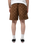 Range Checkerboard Shorts in Sepia