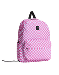 Old Skool Check Backpack in Pink Fizz