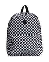 The Vans Old Skool Check Backpack in Black & White