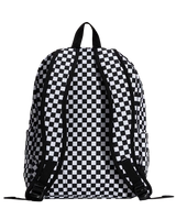 The Vans Old Skool Check Backpack in Black & White