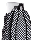 The Vans Old Skool Check Backpack in Black & White