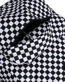 The Vans Old Skool Check Backpack in Black & White