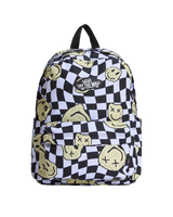 Old Skool Backpack in White & Black