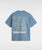 The Vans Mens Posted T-Shirt in Bluestone