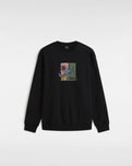 The Vans Mens Style Guy Loose Sweatshirt in Black