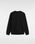 The Vans Mens Style Guy Loose Sweatshirt in Black