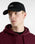The Vans Mens Half Box Curved Bill Jockey Cap in Black