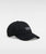 The Vans Mens Half Box Curved Bill Jockey Cap in Black