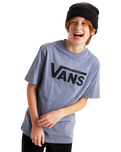 Boys Classic T-Shirt in Glacial Slate