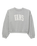 The Vans Girls Girls Stadium Loose Sweatshirt in Cement Heather