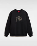 The Vans Mens Hold Hands Sweatshirt in Black