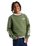 The Vans Boys Exposition Check Sweatshirt in Pine Forest | Available at Anns Cottage