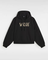 The Vans Womens Animalier Loose Hoodie in Black
