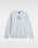 The Vans Mens Soles Loose Sweatshirt in Light Grey Heather