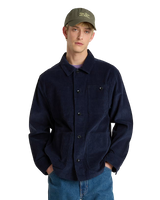 Drill Chore Corduroy Jacket in Parisian Night