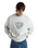 Skate Smile Spike Sweatshirt in Ash Heather