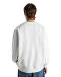 Skate Smile Spike Sweatshirt in Ash Heather