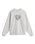 Skate Smile Spike Sweatshirt in Ash Heather