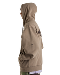 Skate V Thorn Zip Hoodie in Walnut