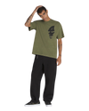 Skate Mike G Skull T-Shirt in Grape Leaf