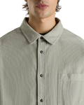Nate Corduroy Woven Shirt in London Fog