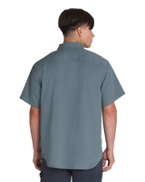 Lawson Solid Woven Shirt in Stormy Weather