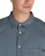 Lawson Solid Woven Shirt in Stormy Weather