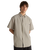 Lawson Stripe Woven Shirt in London Fog & Lemon Icing