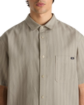 Lawson Stripe Woven Shirt in London Fog & Lemon Icing