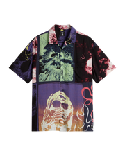 Prospect Collage Woven Shirt in Parisian Night