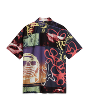 Prospect Collage Woven Shirt in Parisian Night