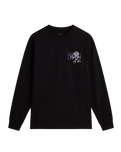 Try Hard Long Sleeve T-Shirt in Black
