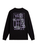 Try Hard Long Sleeve T-Shirt in Black