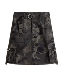 Cobra Cargo Skirt in Black & Parisian Night